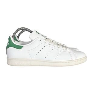 Adidas Stan Smith Mens Sneakers White Green Leather Low Top Shoes M20324